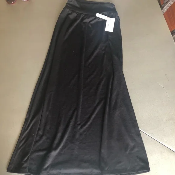 NWT-JOE B—Long BLACK dress skirt Small - Picture 10 of 16